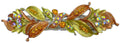 Bella Medium Barrette Flower and Leaves Hair Clip Sparkly Crystals YY86800-3 - Bella Fashion Jewelry Inc