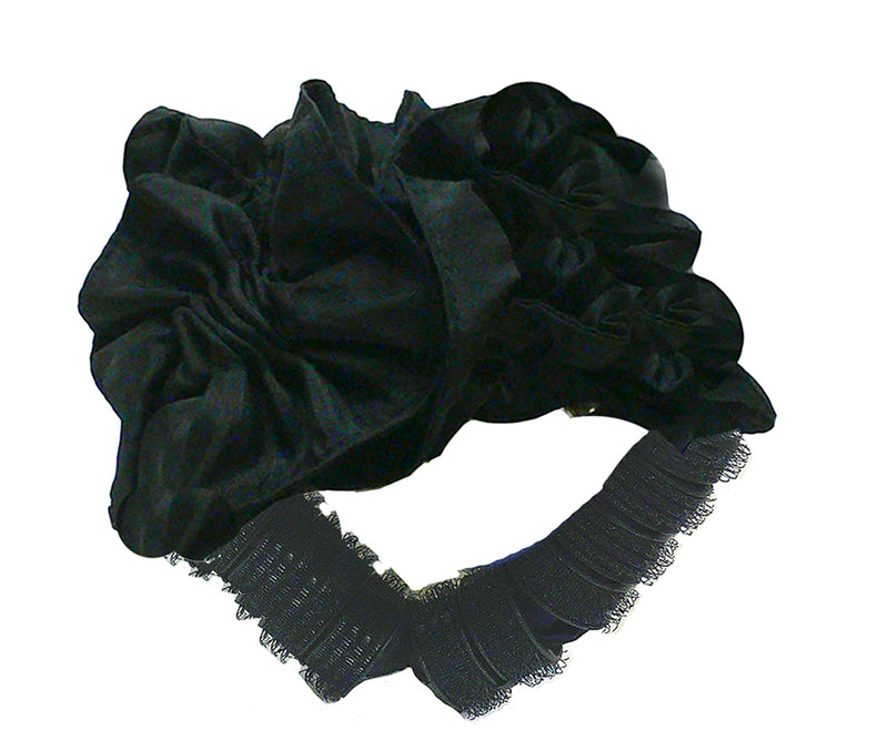 Twist 'n Twirl Bun Maker with Bun Ornament - Satin 79035-1black