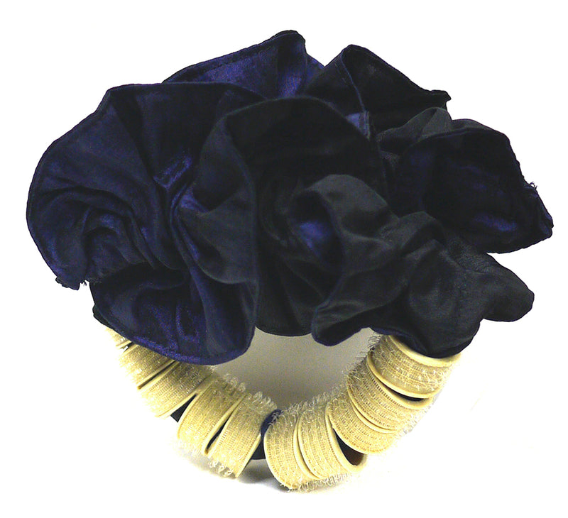 Twist 'n Twirl w/Bun Ornament - Satin 79035-2blueblk