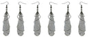 Dangle Earrings Design of a Cylindrical Pendulum Wire Fish Hook for Pierced Ears OD14445