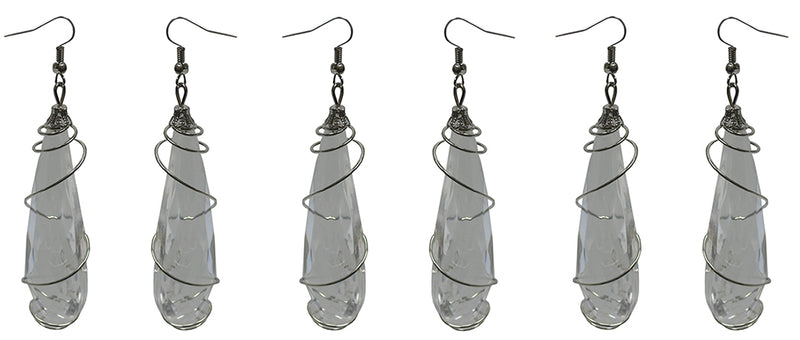 Dangle Earrings Design of a Cylindrical Pendulum Wire Fish Hook for Pierced Ears OD14445