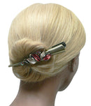 Bella Flower Alligator Clips Beakclips Duckbill Hairclips YY86155-1